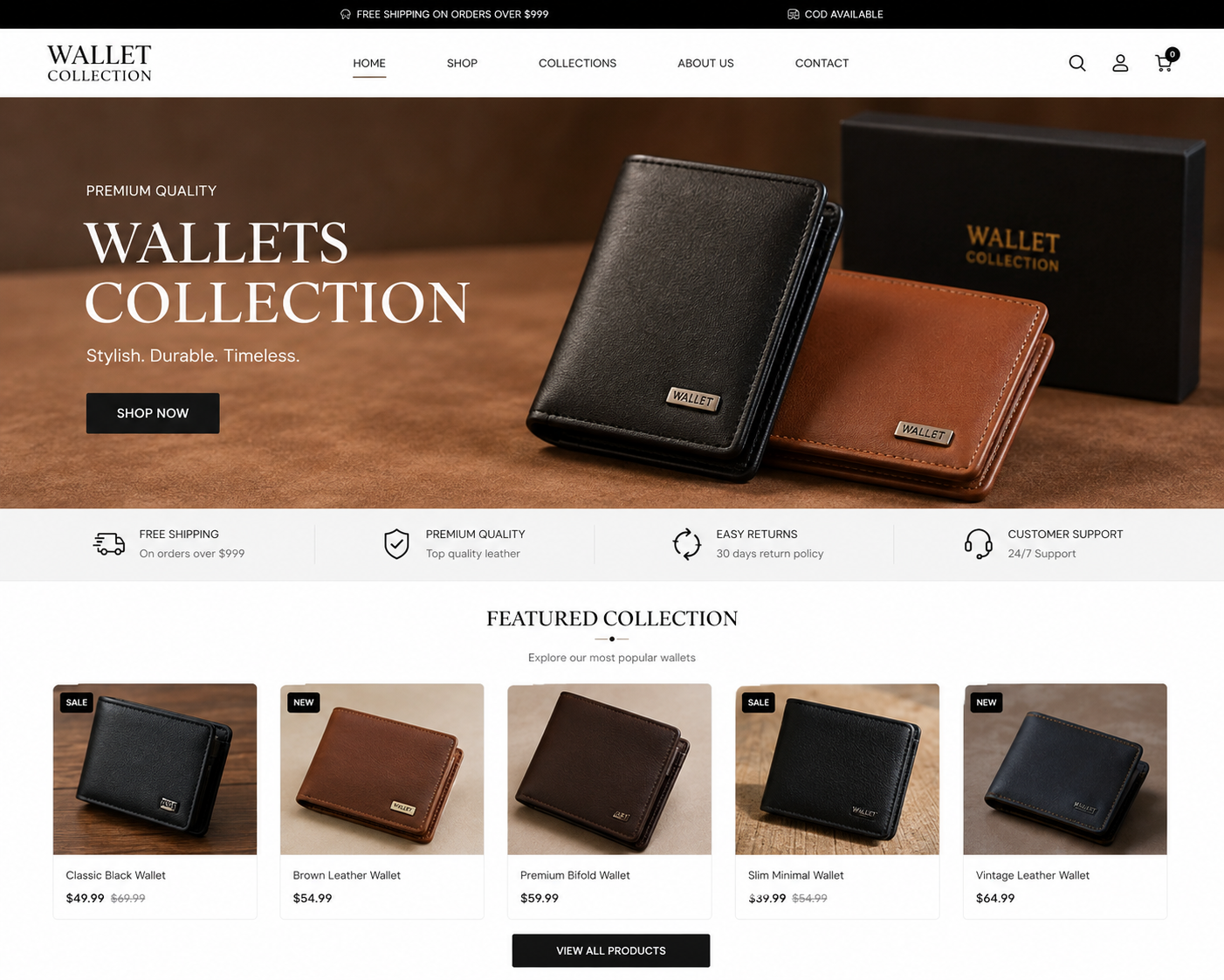 Wallet collection