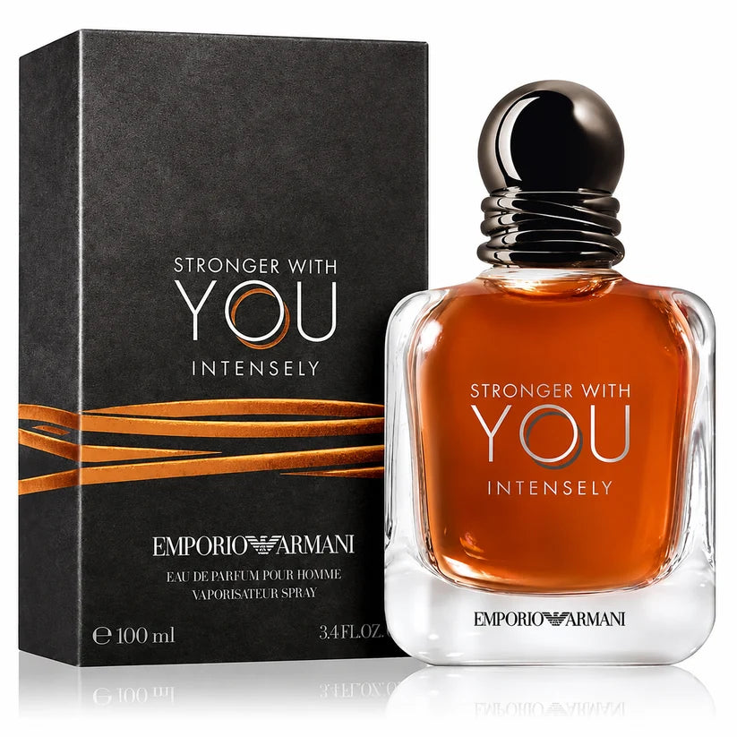 Emporio Armani Stronger With You Intensely Eau de Parfum for Men 3.4 oz / 100ml